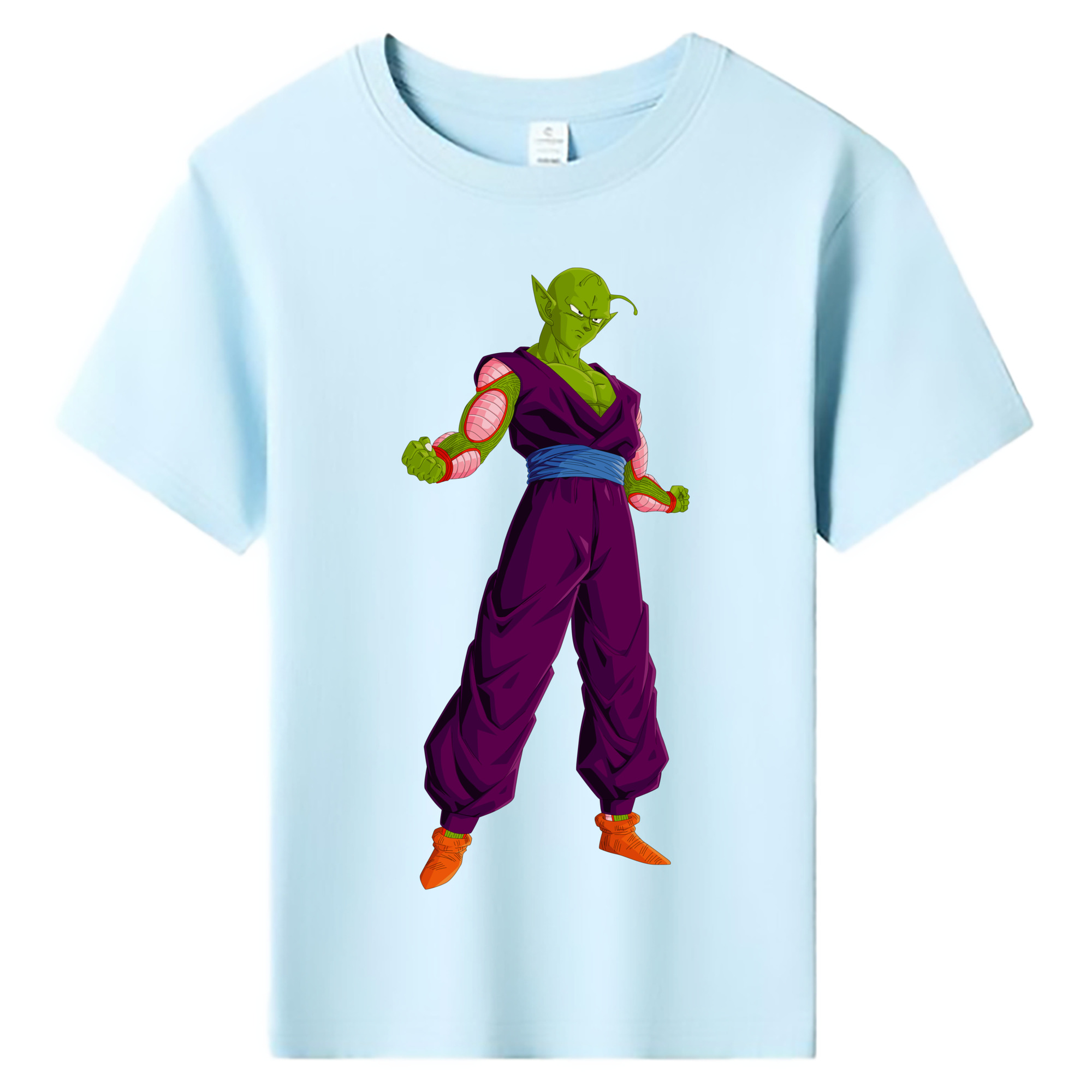 （画像用） ドラゴンボール ピッコロ DRAGON BALL Piccolo 綿100％キッズTシャツ（フロントプリント）